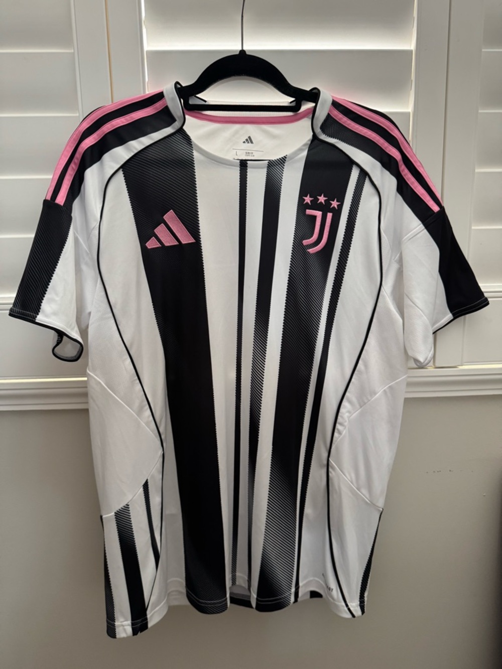 JUVENTUS ADIDAS MENS JUVE JERSEY SPORT SHIRT ITALIAN FOOTBALL CLUB
